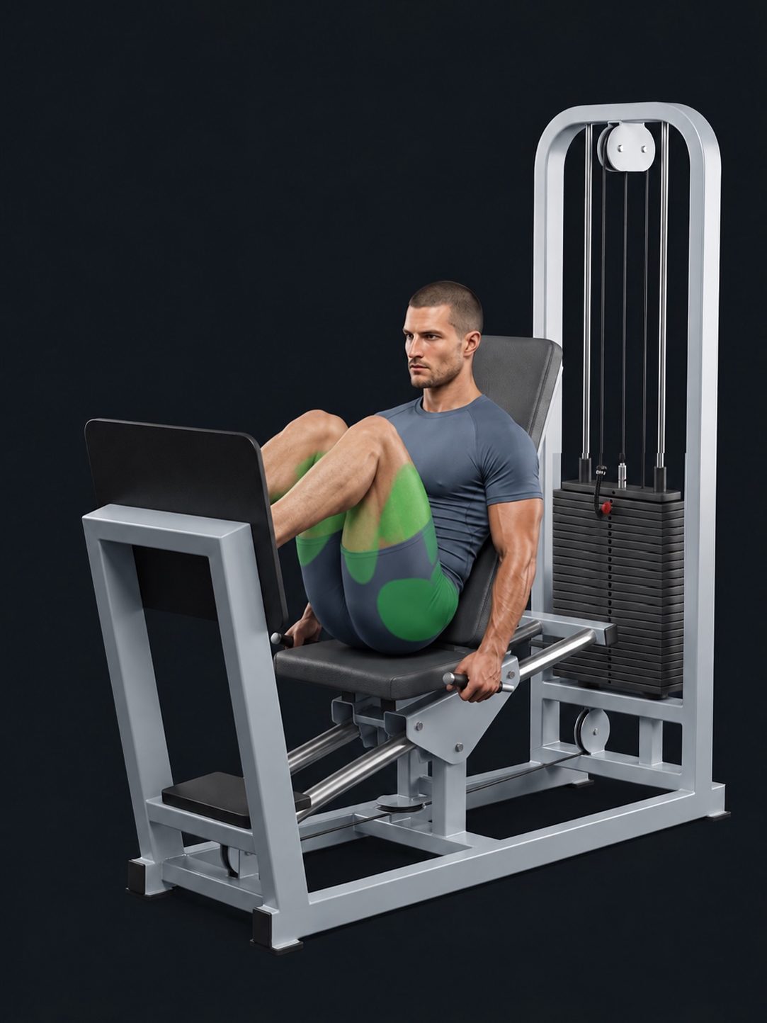 Leg press vsedě