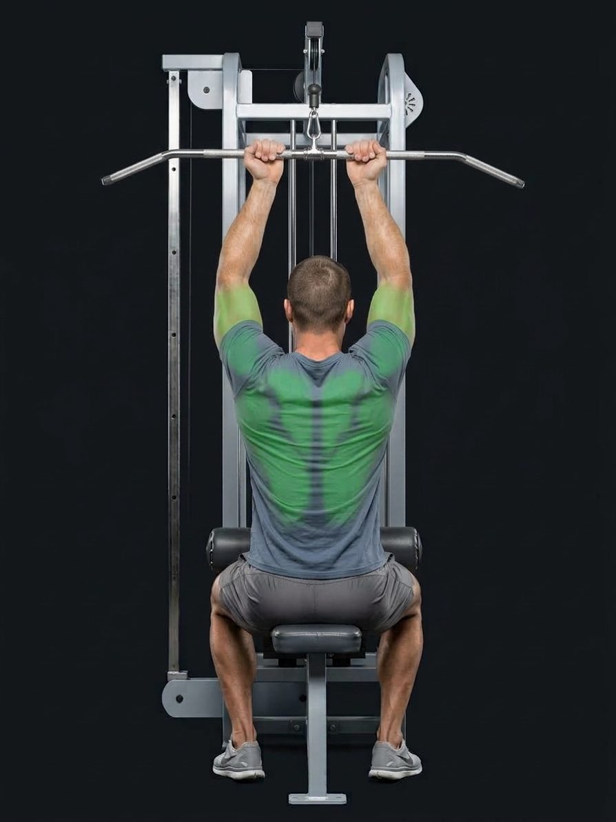 Close-Grip Front Lat Pulldown