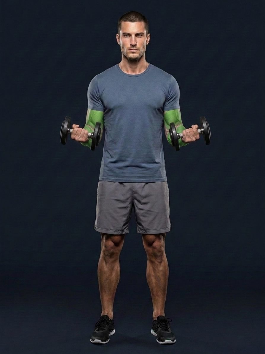 Dumbbell Zottman Curl