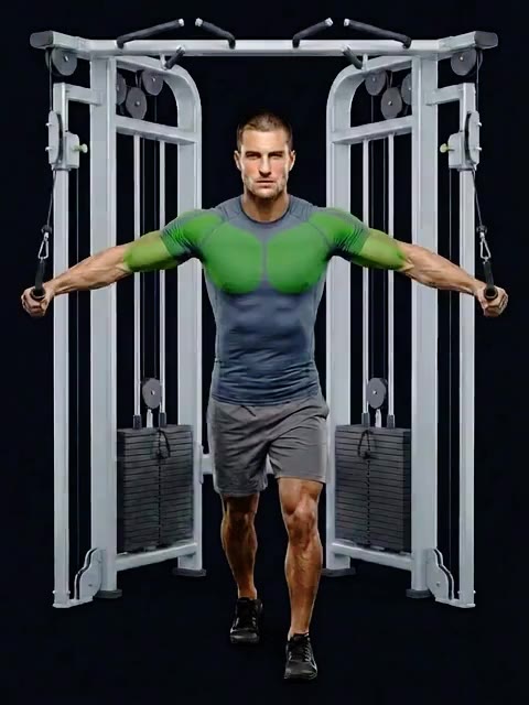 Cable Crossover — full movement
