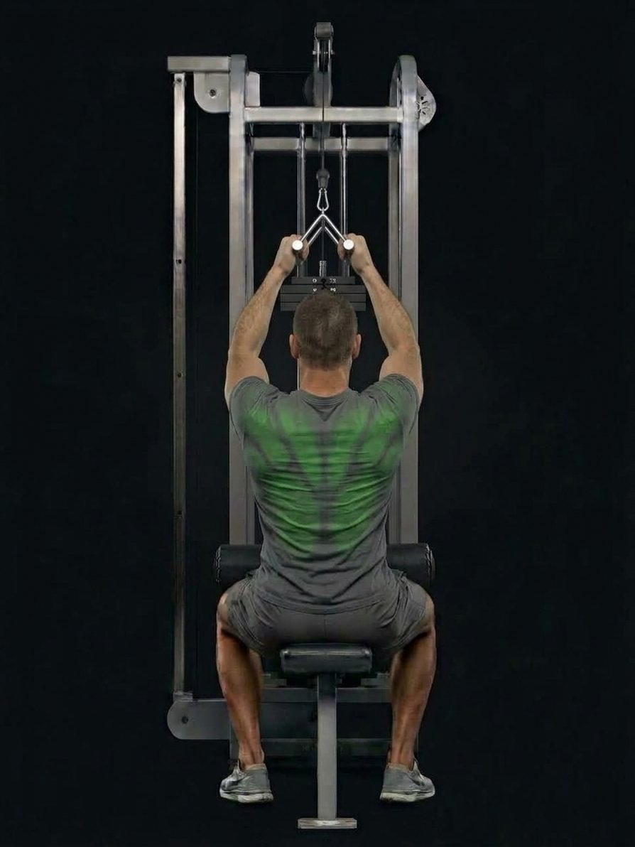 Cable V-Bar Pulldown