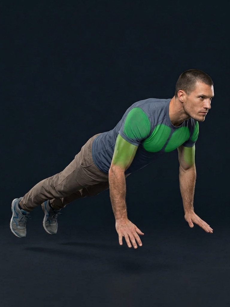 Clock Push-Up