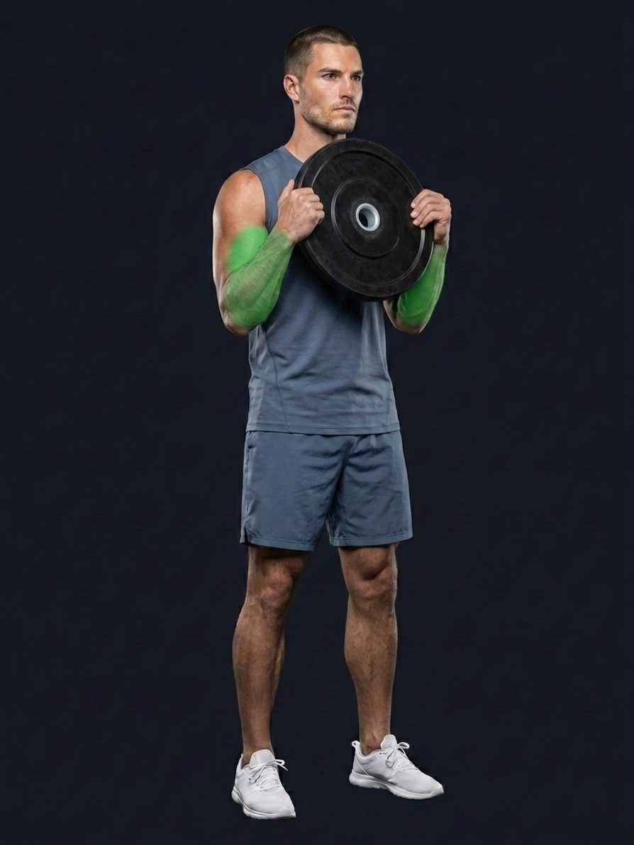 Reverse Plate Curl