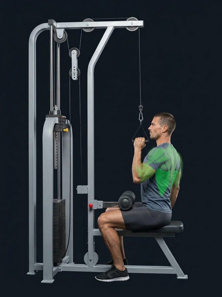 One Arm Cable Lat Pulldown