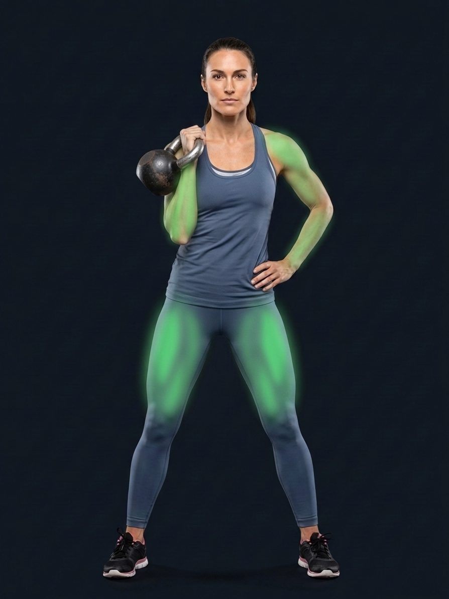 Kettlebell Hang Clean