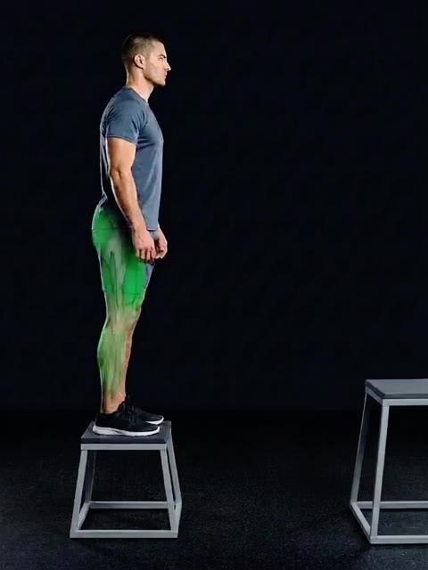 Linear Depth Jump — full movement