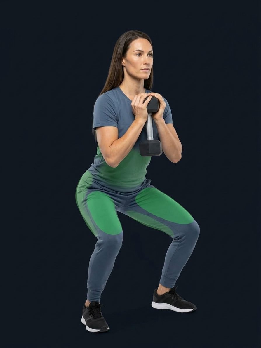 Dumbbell Goblet Squat