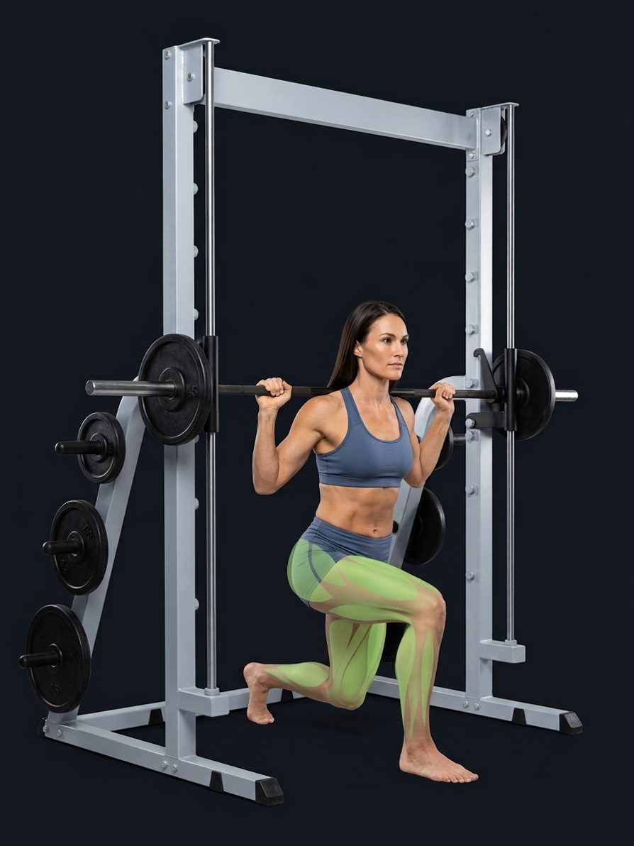 Smith Machine Split Squat