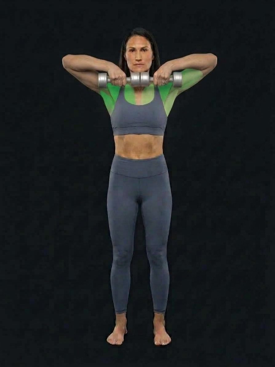 Dumbbell Upright Row