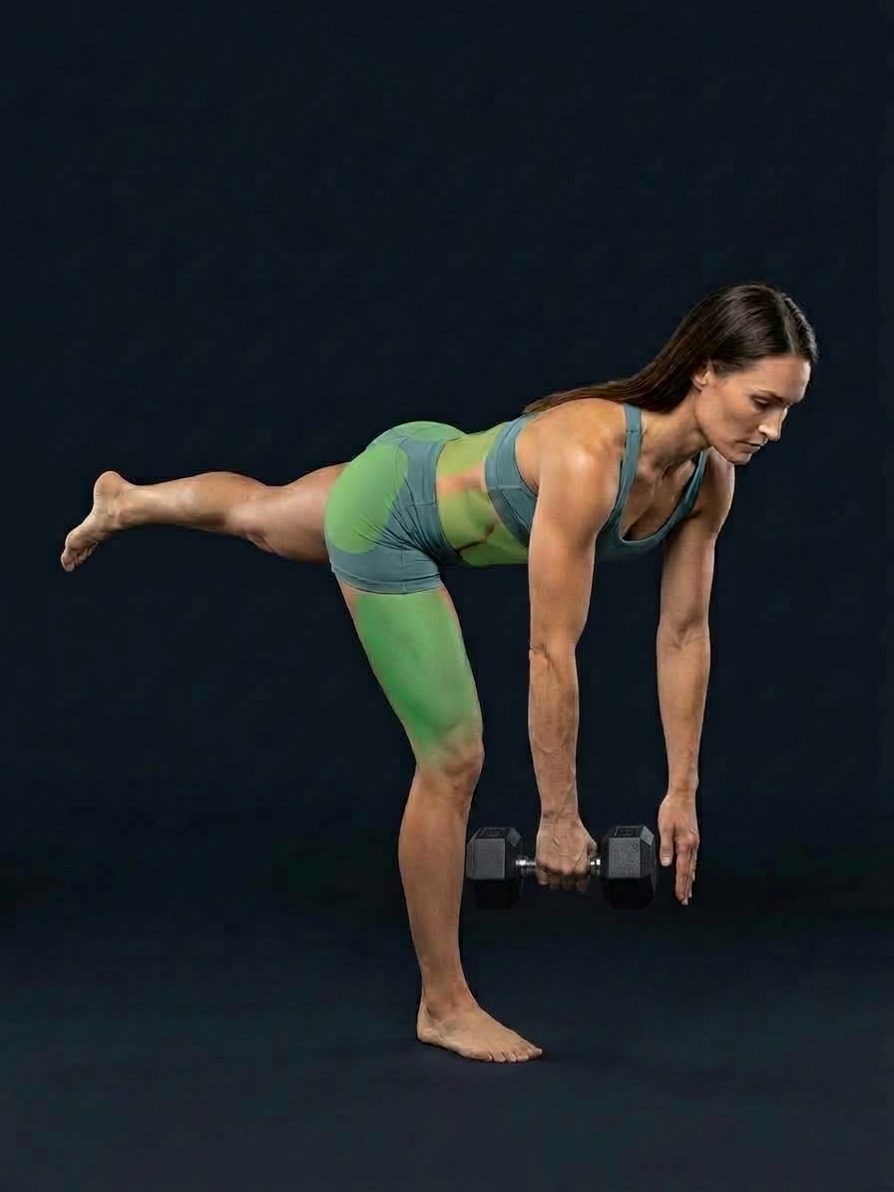 Single-Leg Dumbbell Deadlift