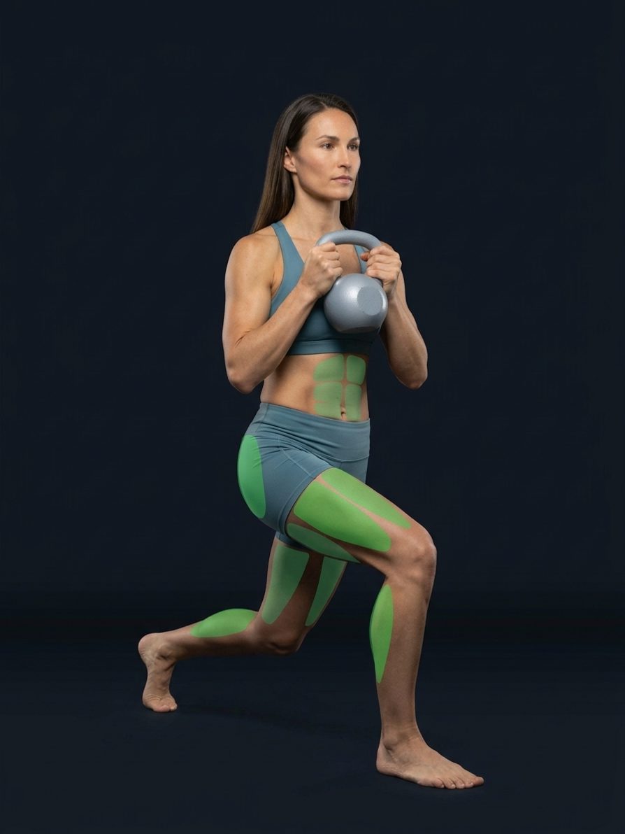 Single-Leg Kettlebell Lunge
