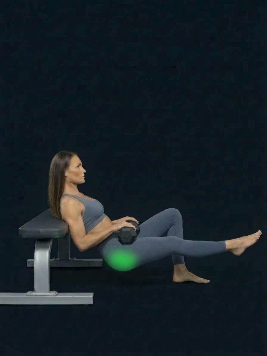 Dumbbell Single-leg Hip Thrust