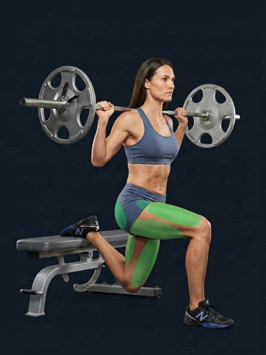 Barbell Bulgarian Split Squat