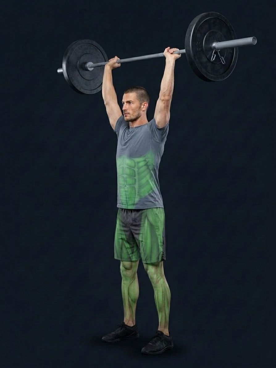 Thruster con bilanciere
