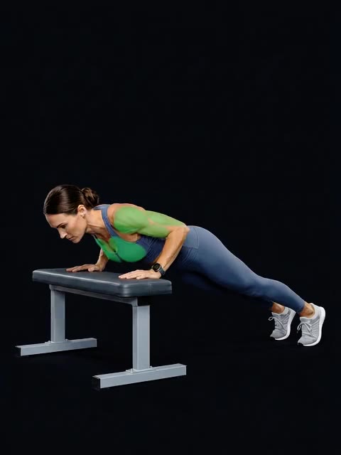Hands-Elevated Push-Up