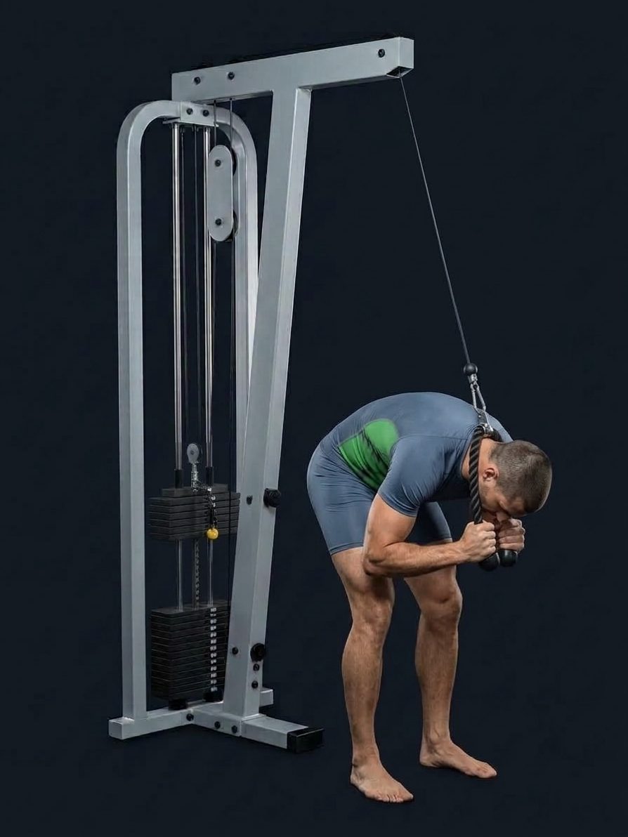 Standing Cable Crunch