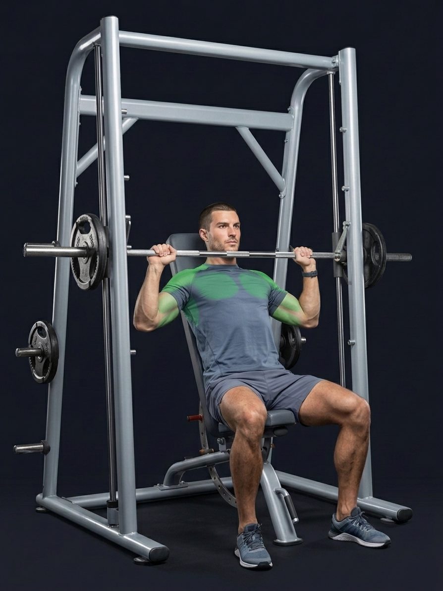 Smith Machine Shoulder Press