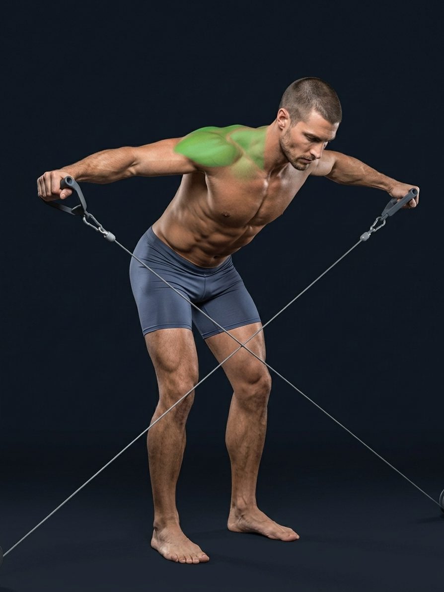 Cable Rear Delt Fly