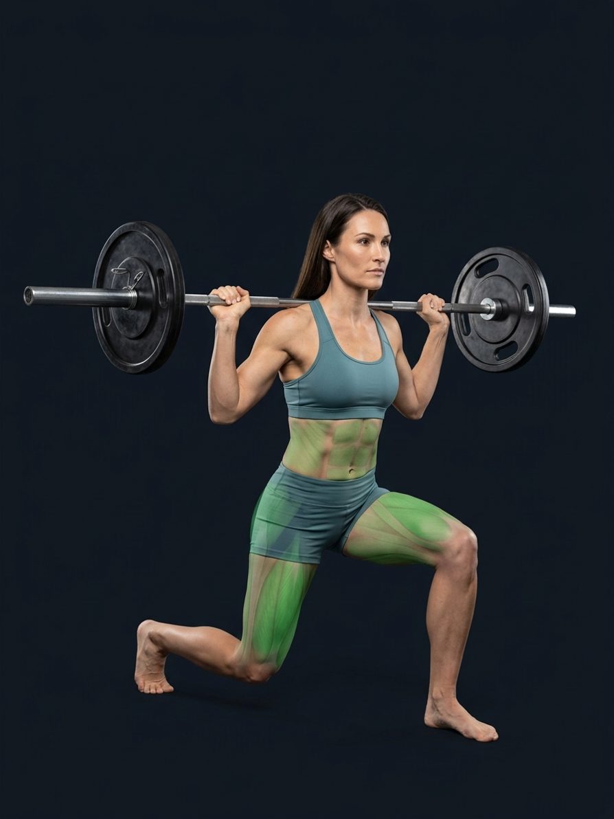 Barbell Split Squat