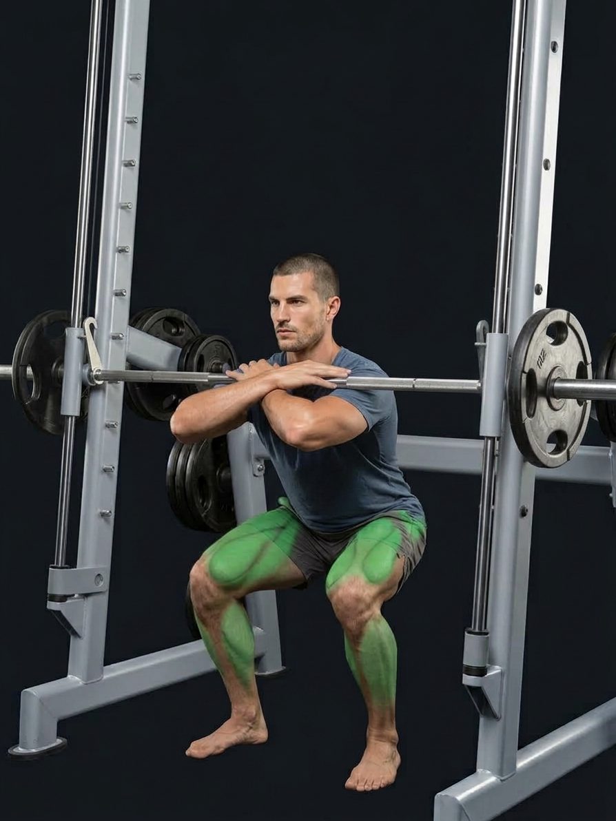 Smith Machine Front Squat