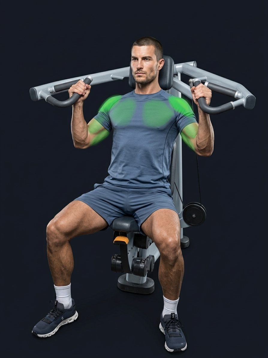 Machine Parallel Grip Shoulder Press