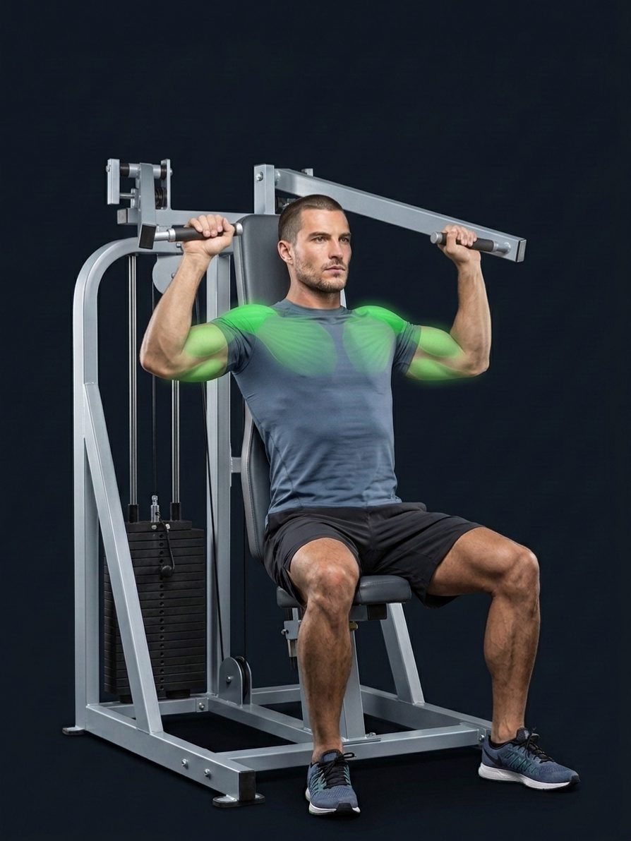Machine Reclined Shoulder Press