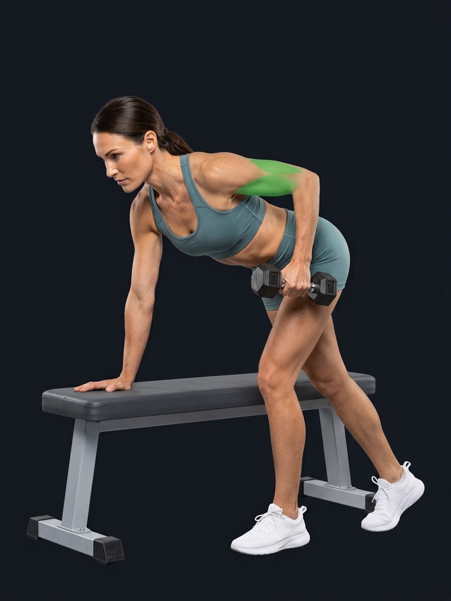 Dumbbell Kickback