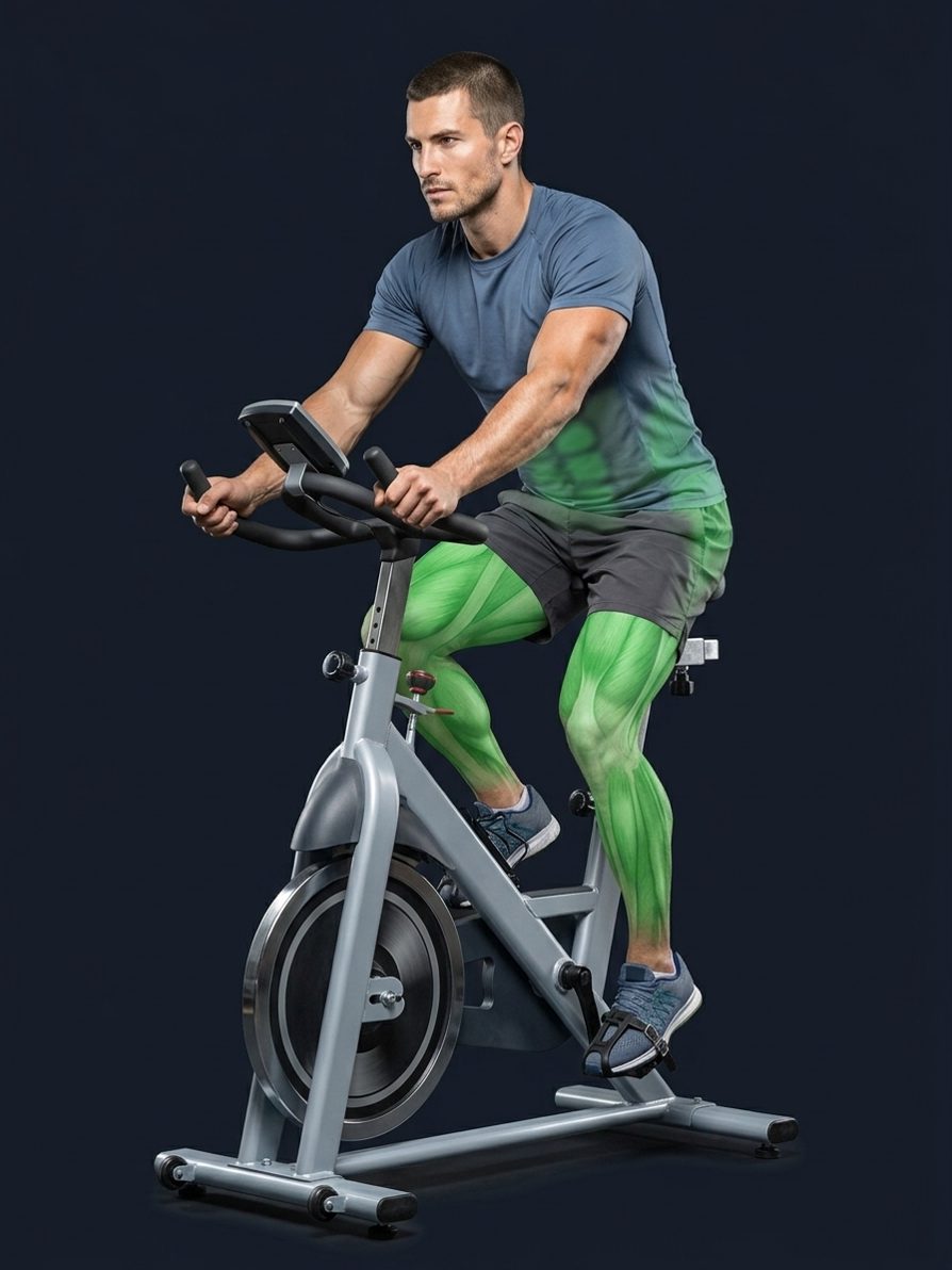 Esercizio bicicletta