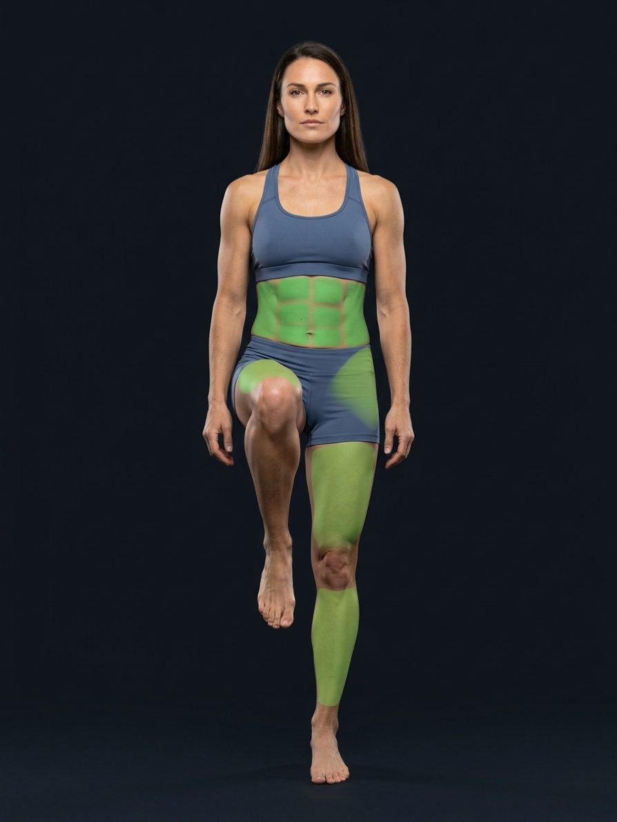 Alternierender High Knee