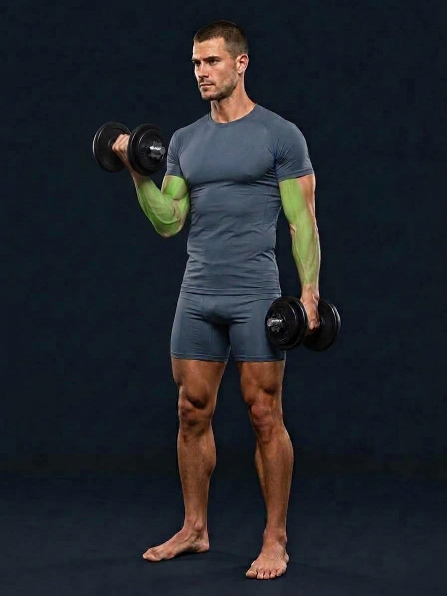 Alternating Dumbbell Curl