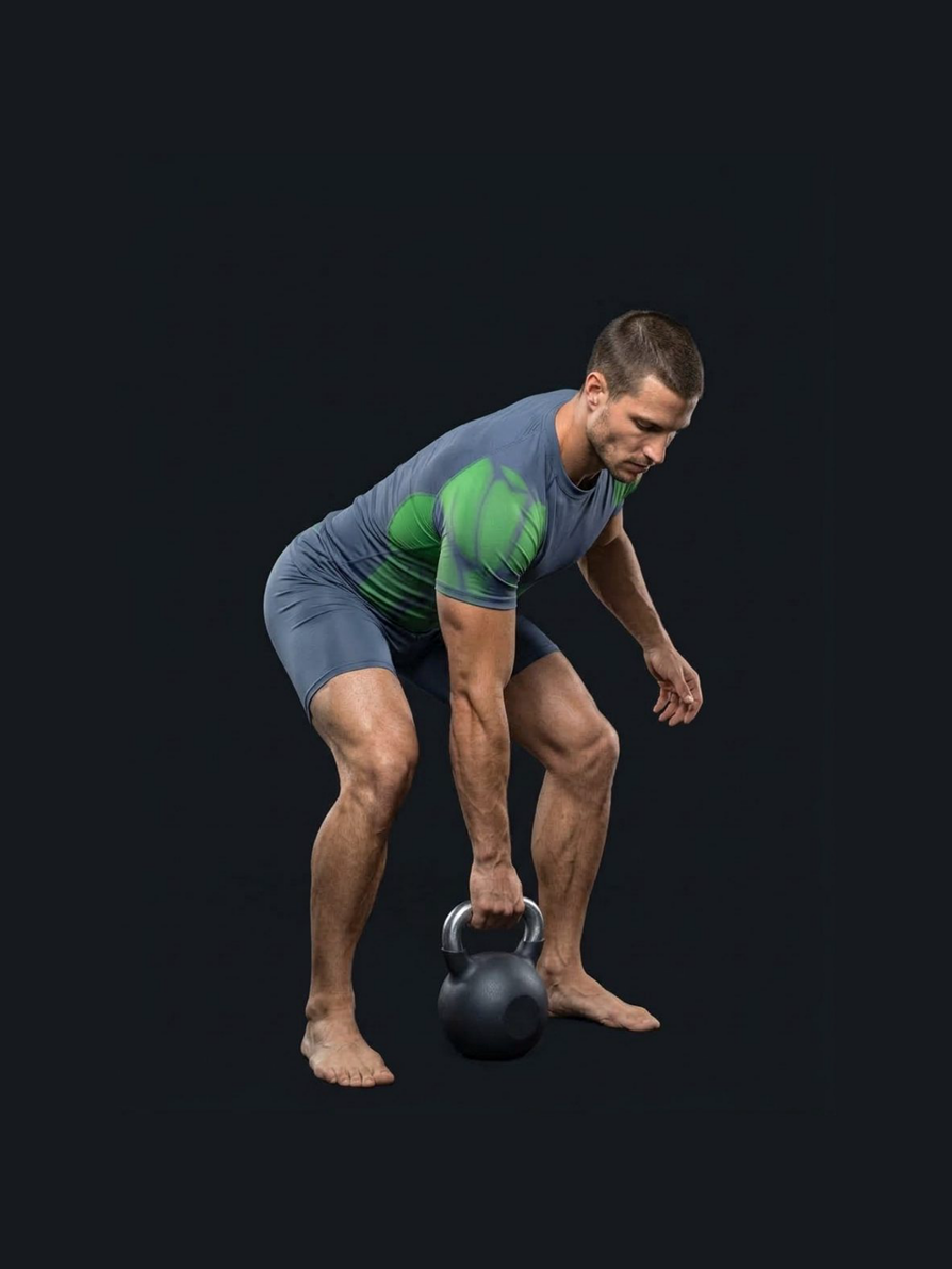 Alternating Kettlebell Snatch