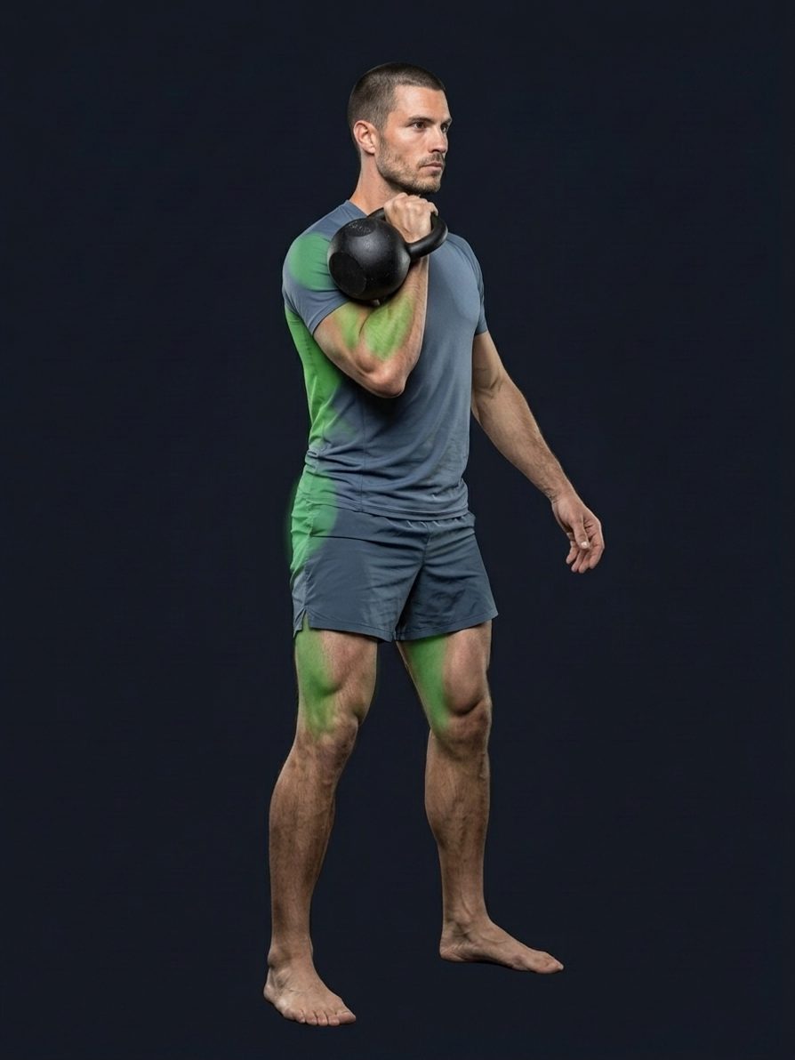 Single-Arm Kettlebell Clean