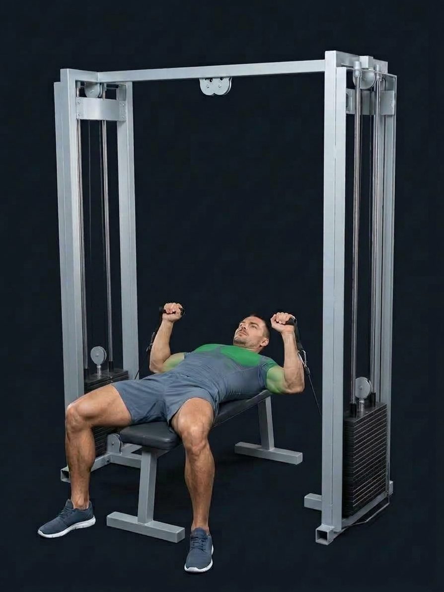 Cable Bench Press