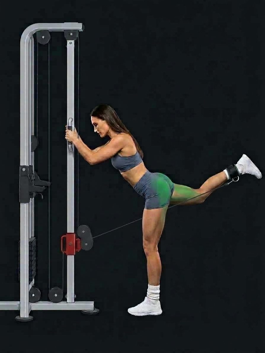 Cable Glute Kickback