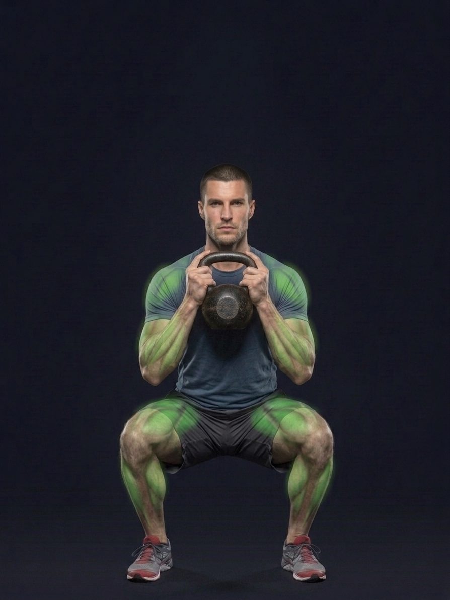 Kettlebell Squat Clean