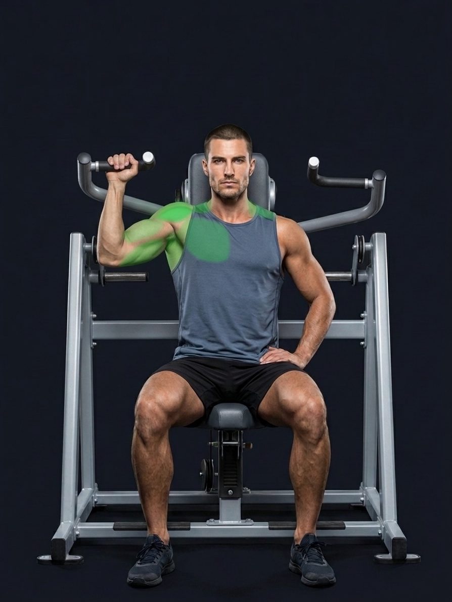 Machine Single-Arm Shoulder Press