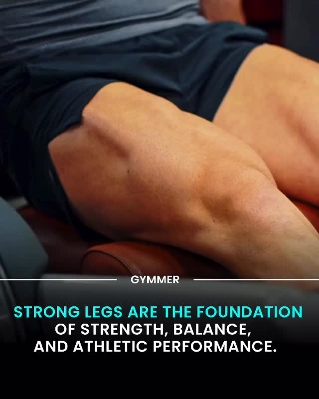 Your legs give you strength, power, stability, and athletic performance.