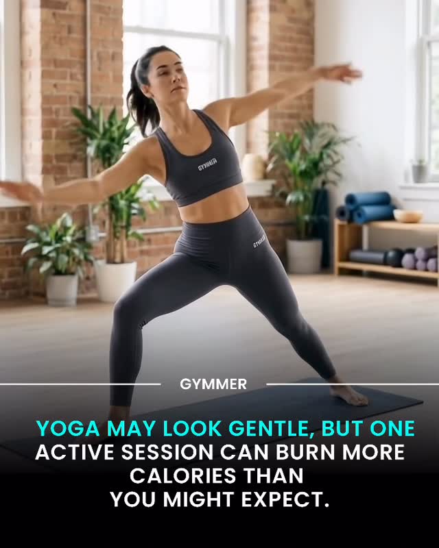 A 60-minute yoga session can burn roughly 180–450 calories, depending on your body weight and the style you practice. 🧘