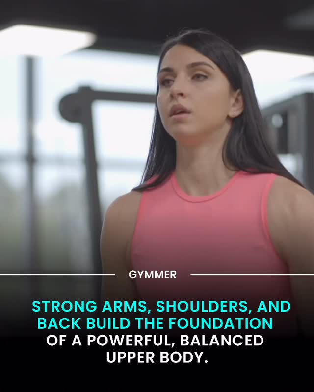 Your back gives you strength, stability, and better posture.
Your shoulders create width, shape, and support almost ever